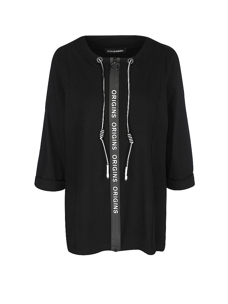 DORIS STREICH Sweatweste  schwarz | 42